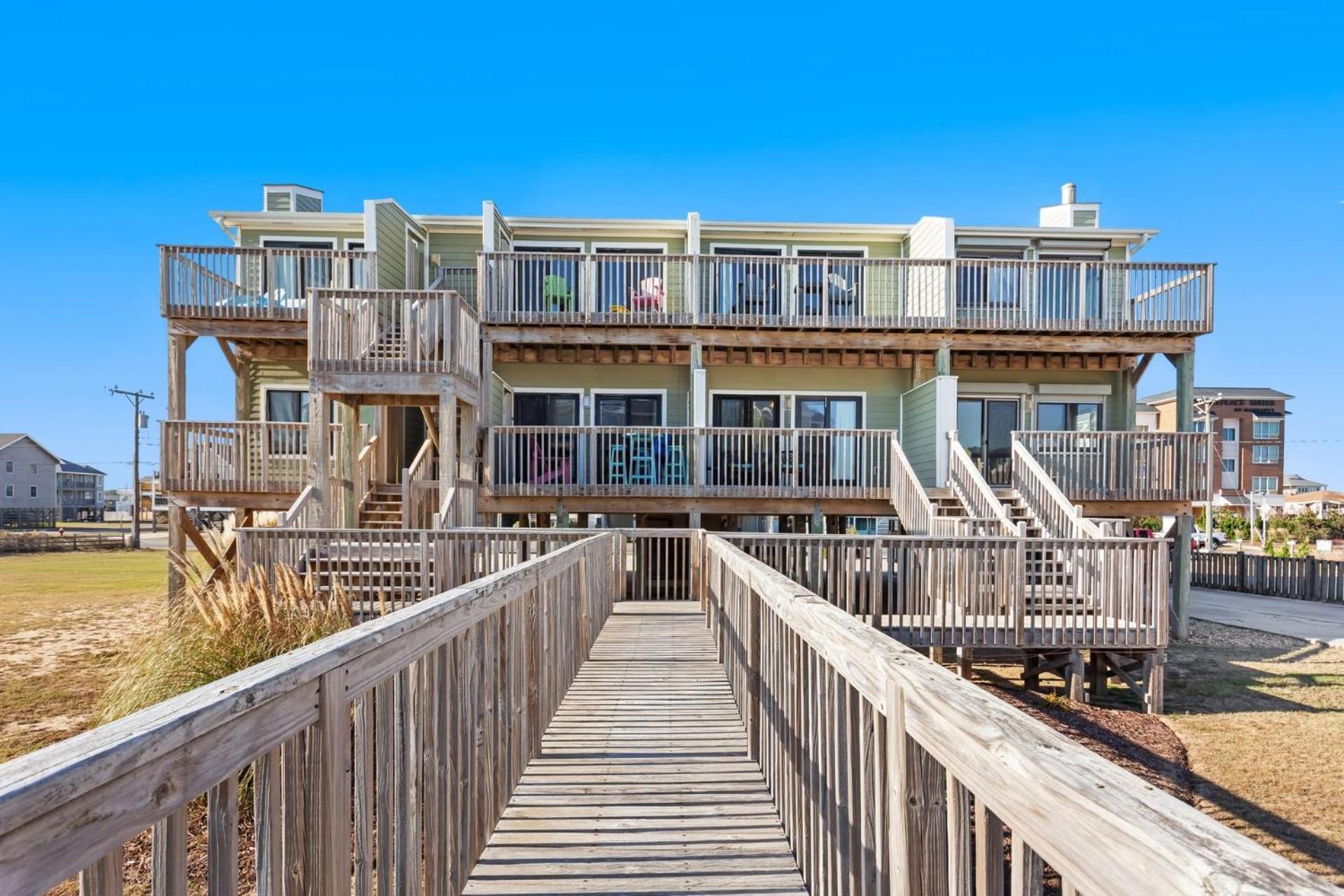 Вилла Sw16 Seawalk 16 Semi-Oceanfront Килл-Девил-Хиллз Экстерьер фото